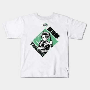 DEMON SLAYER: TANJIRO GREEN Kids T-Shirt